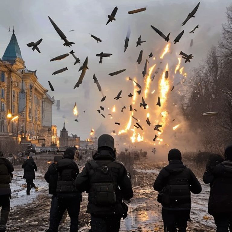 Violente attaque russe sur Kiev : plus de 90 missiles frappent la capitale