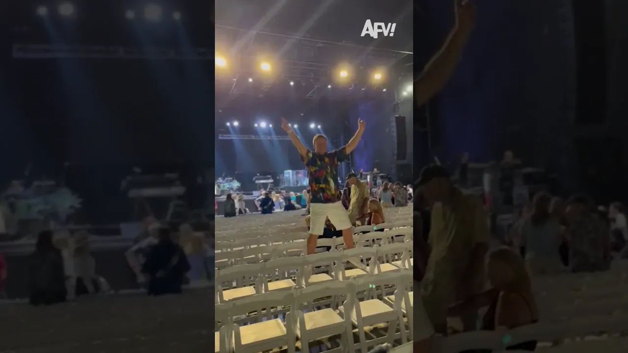 Watch this concert-goer learn a lesson 😅