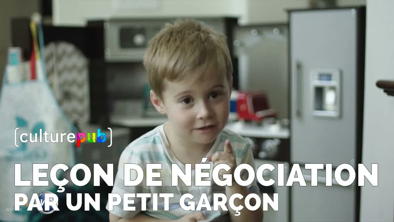Ce petit garçon donne une leçon de négociation (On Life Studios)